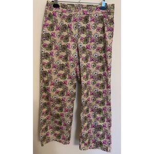 Liz Claiborne floral pattern pants - size 10